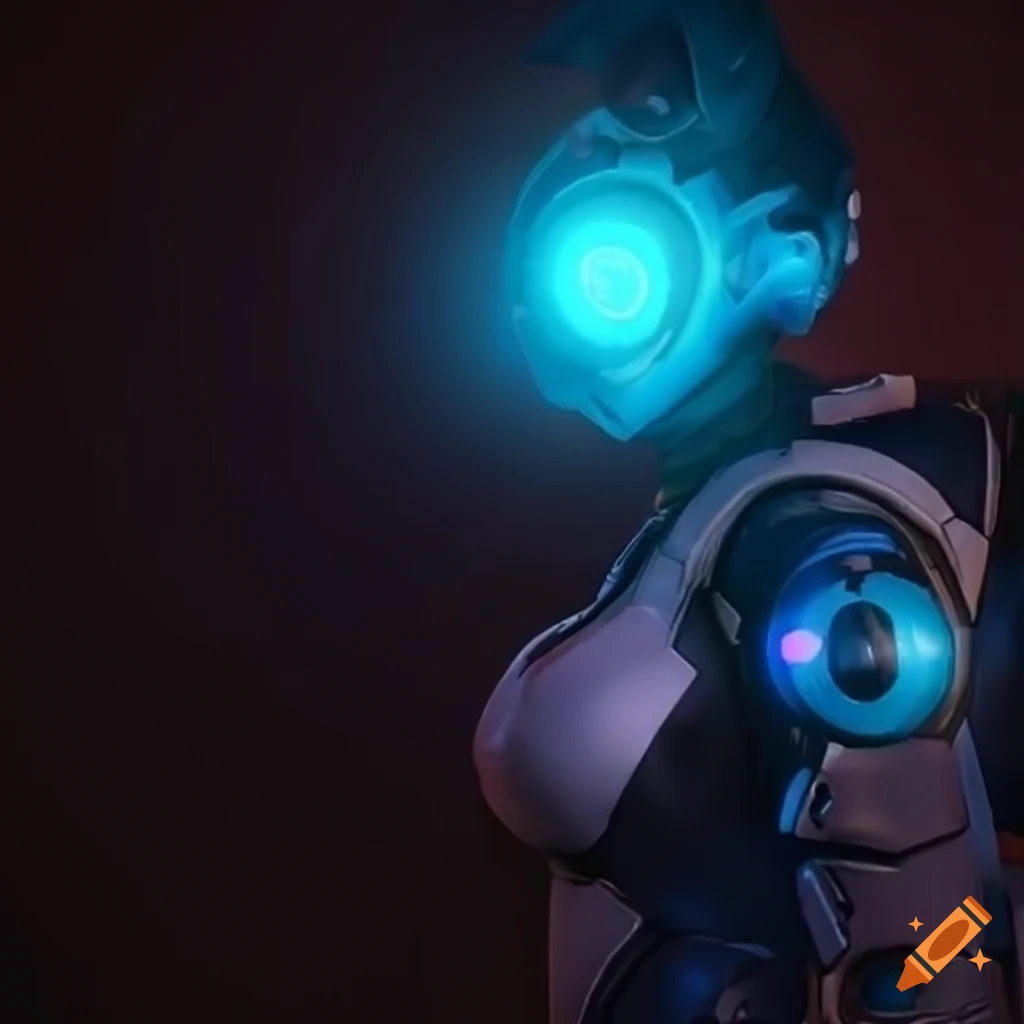 Null Sector themed Omnic character from Overwatch