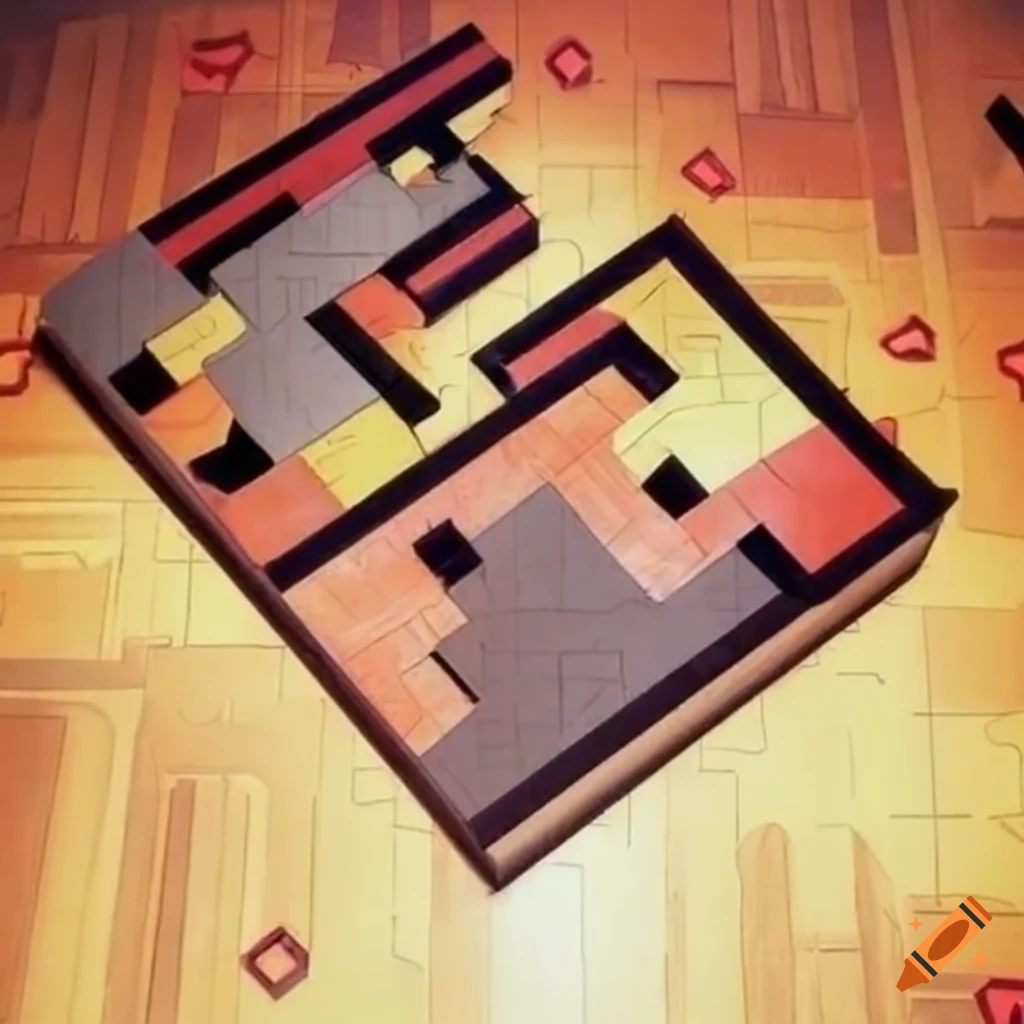 image of complex parkour puzzles