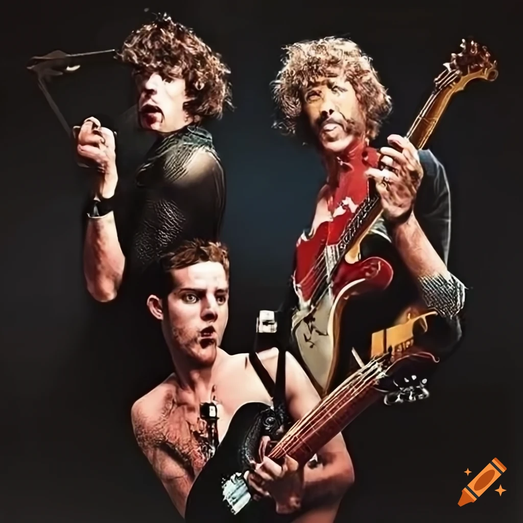 poster of an oldschool rock and roll band