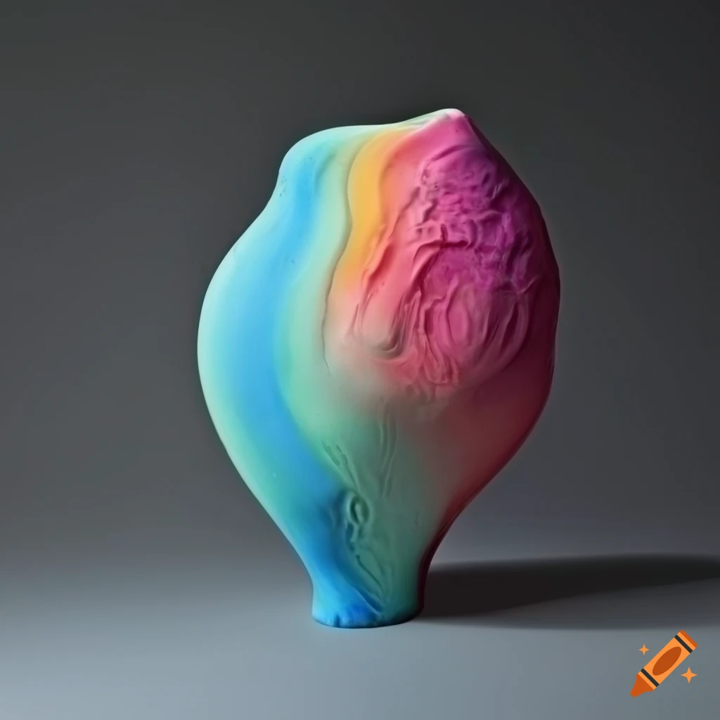 abstract ceramic sculpture