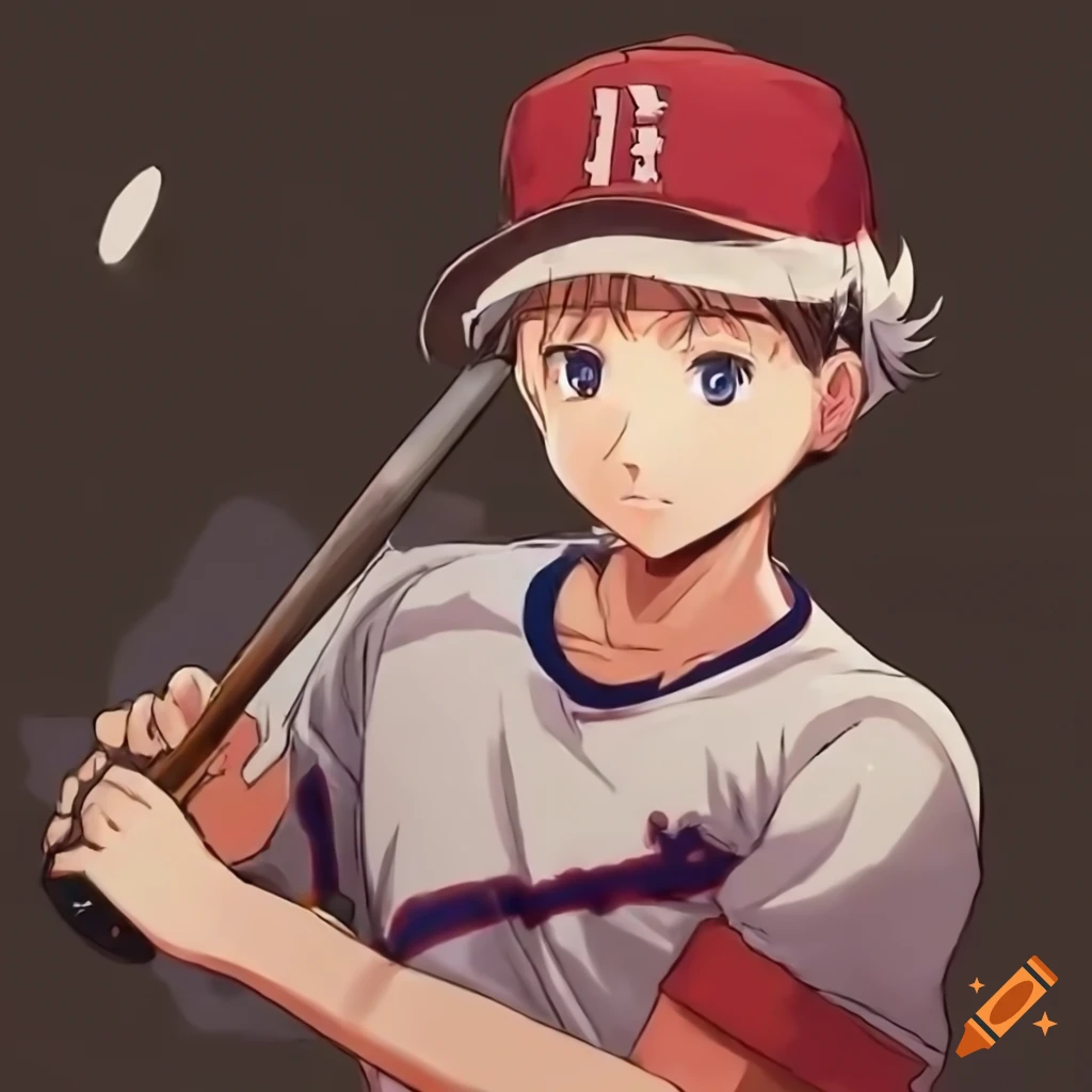 Baseball Girl : r/AnimeART