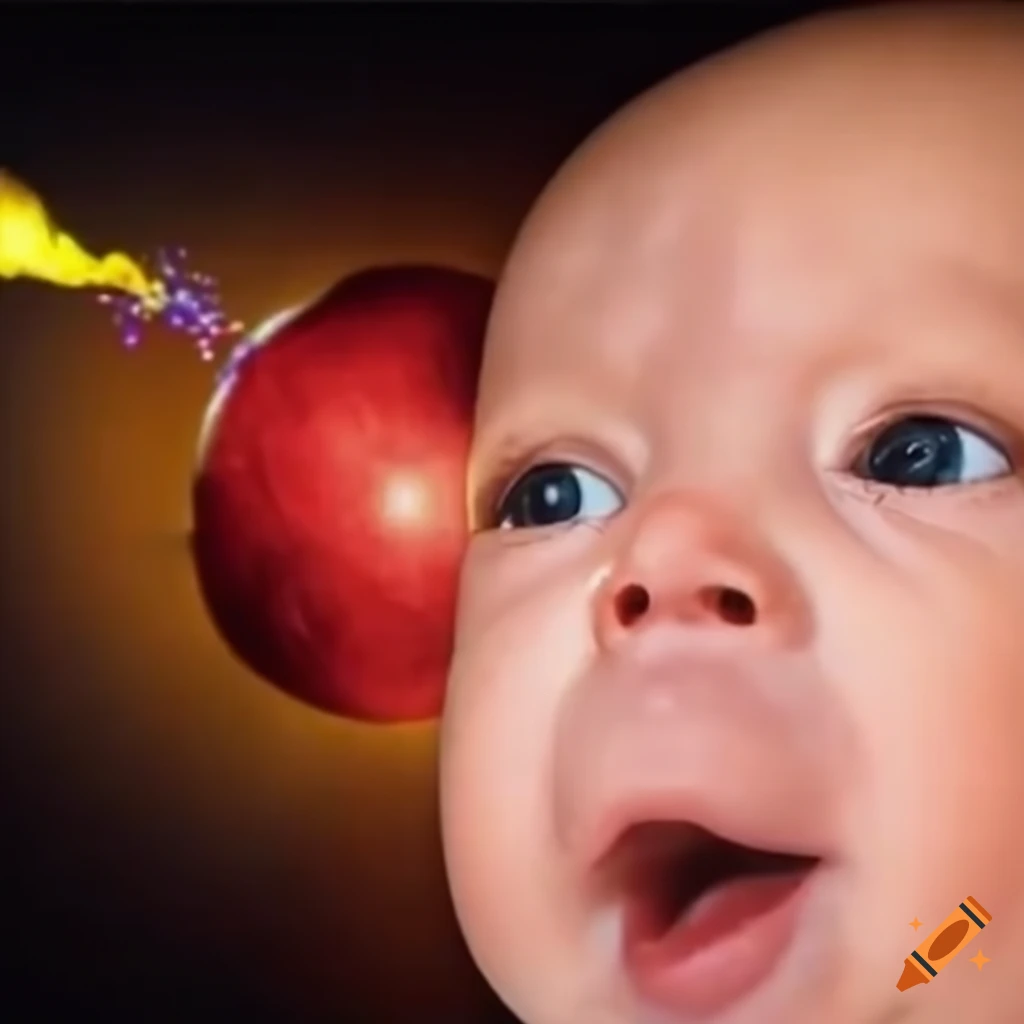satirical meme about a hydrogen bomb and a coughing baby