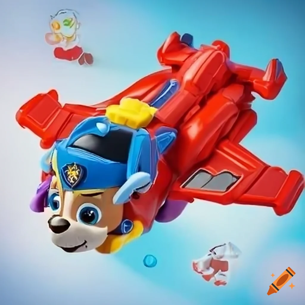Paw Patrol fighter jet toy