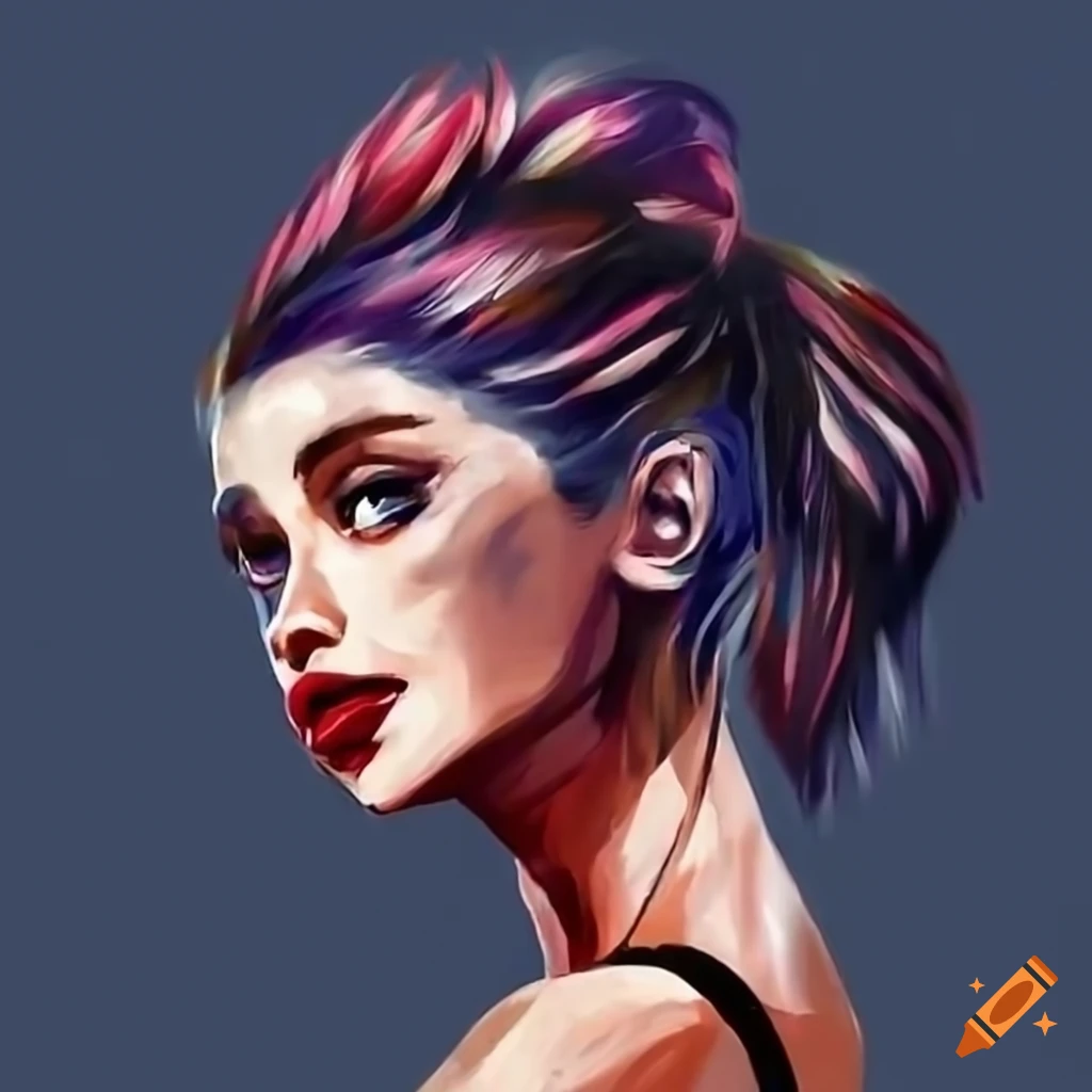street art of a dancer