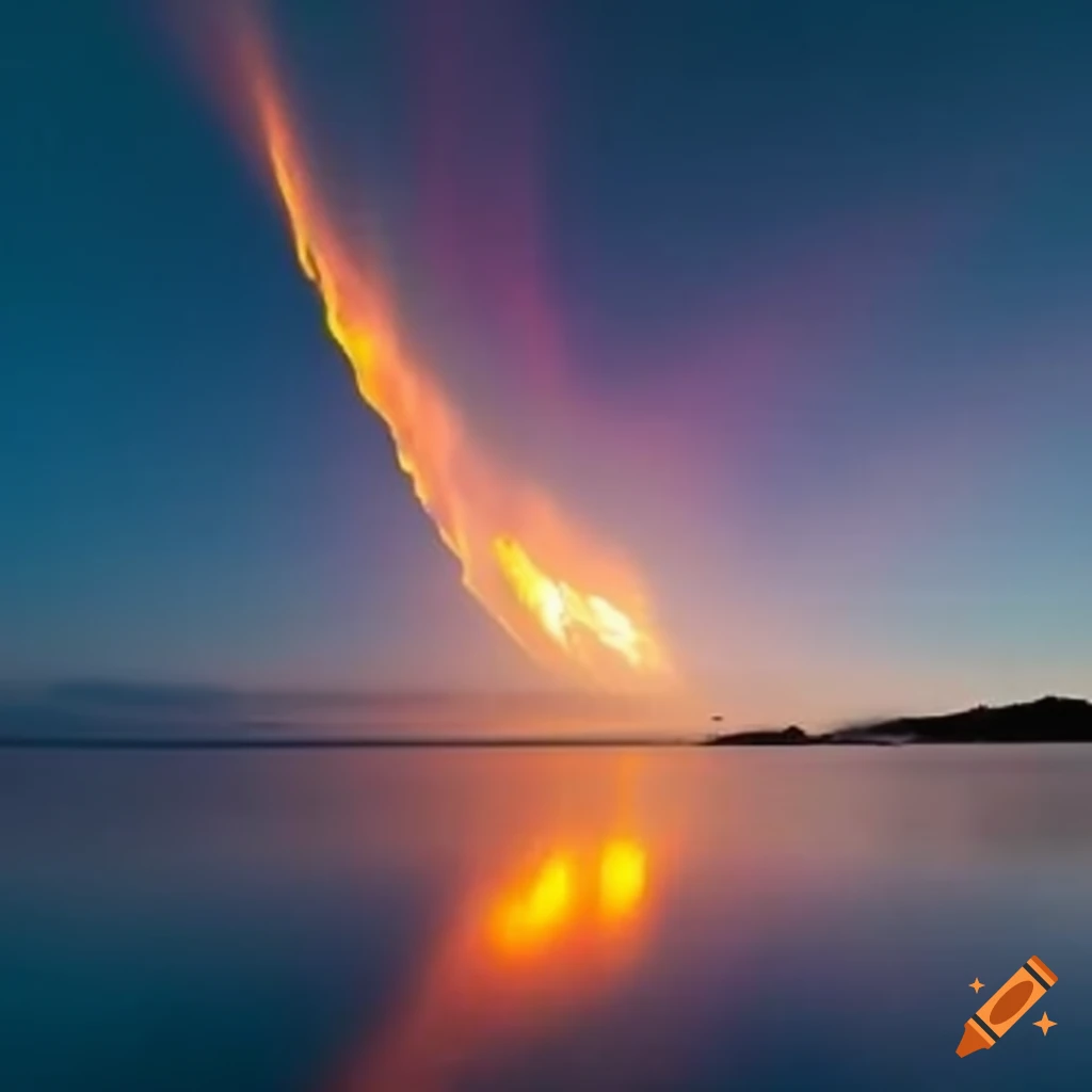 bright sunlight streaks