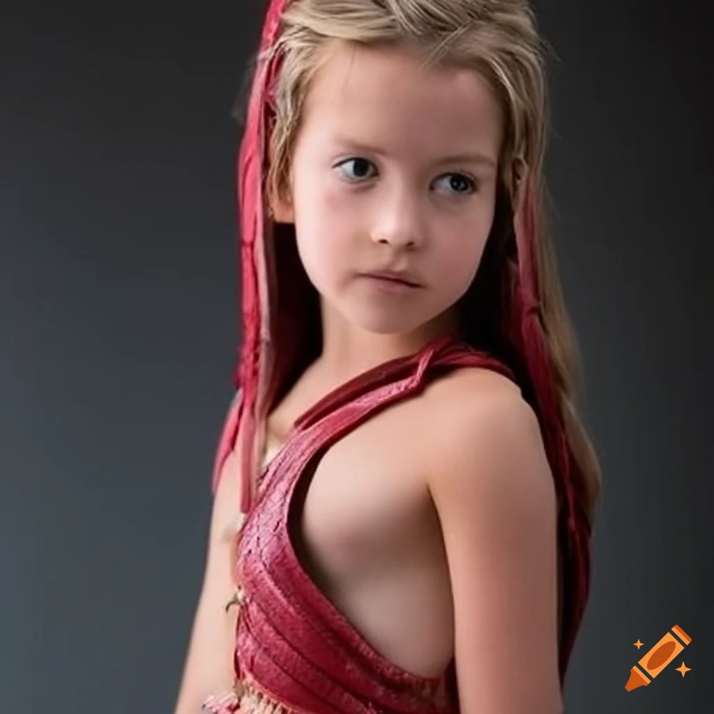 character of a young female gladiator