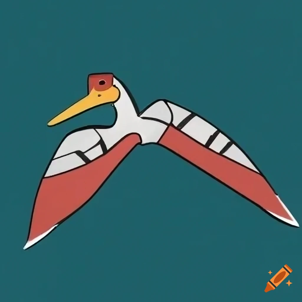 Quetzalcoatlus flying over Quebec City with football