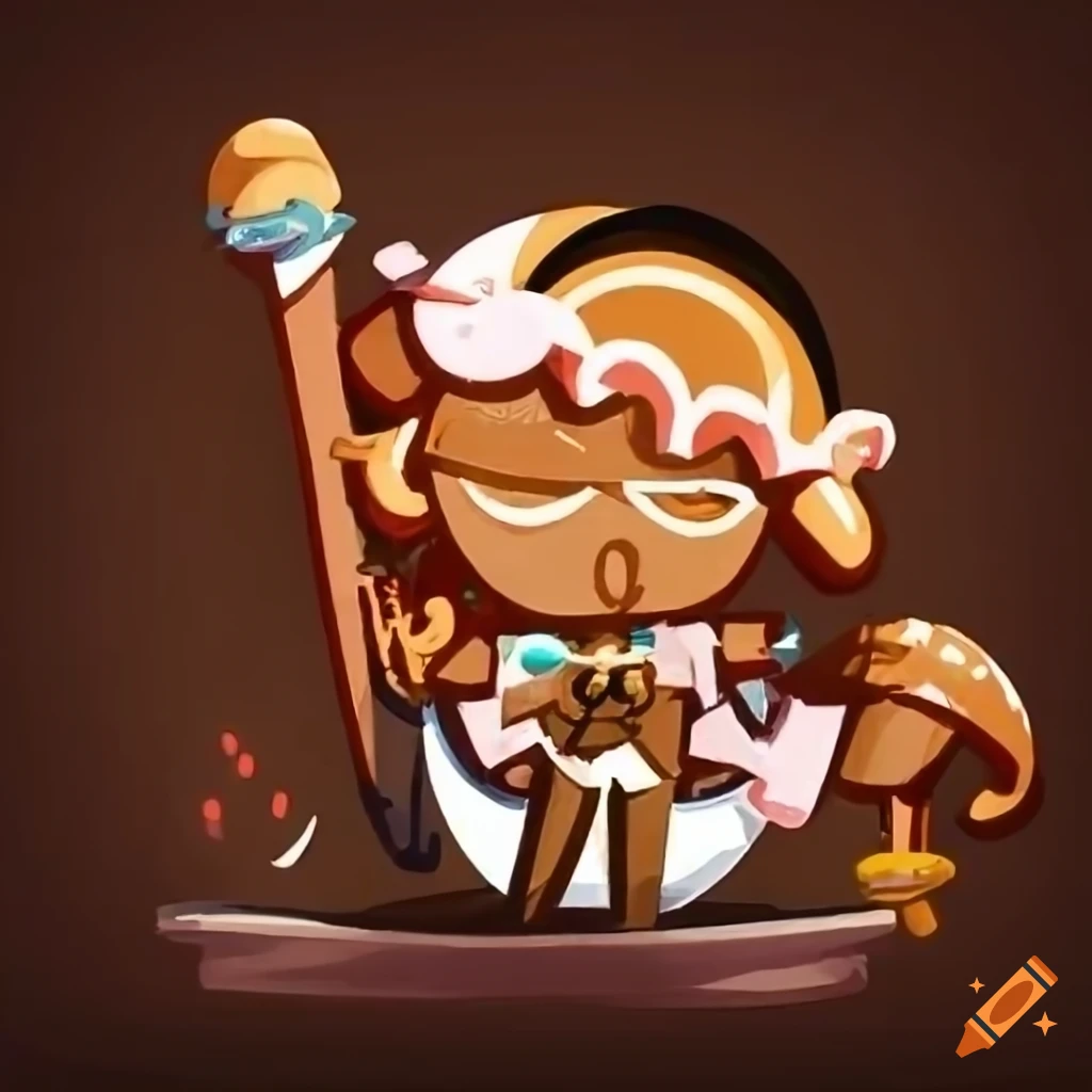 adorable Cookie Run ice cream cookie
