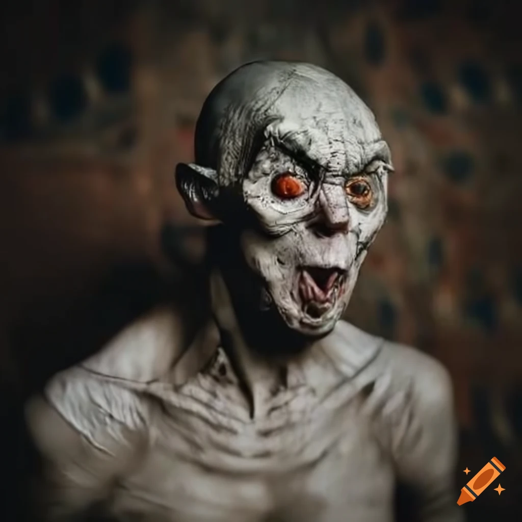 character design of a super mutant in Dickensian clothes