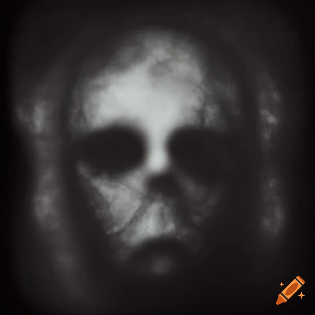 dark and atmospheric black metal album cover