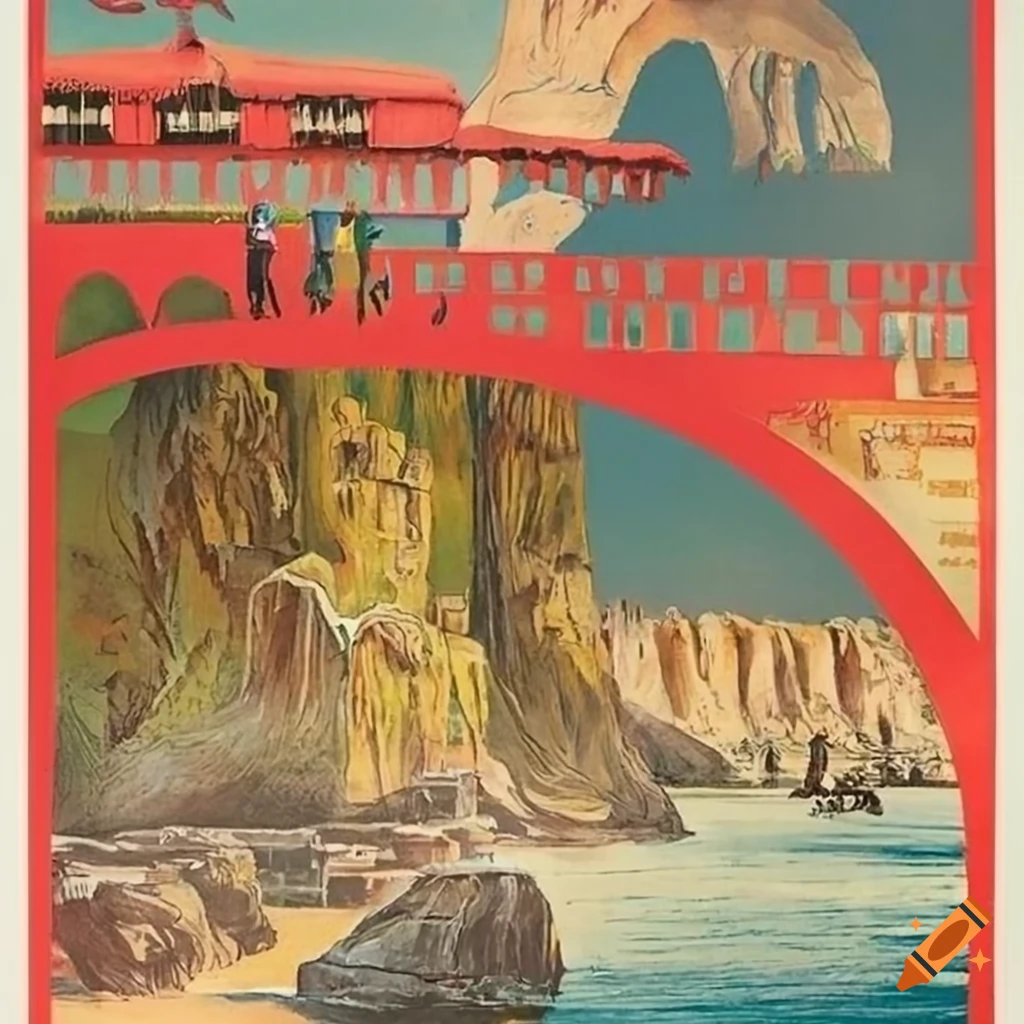 vintage travel poster for Tikoloshe Country