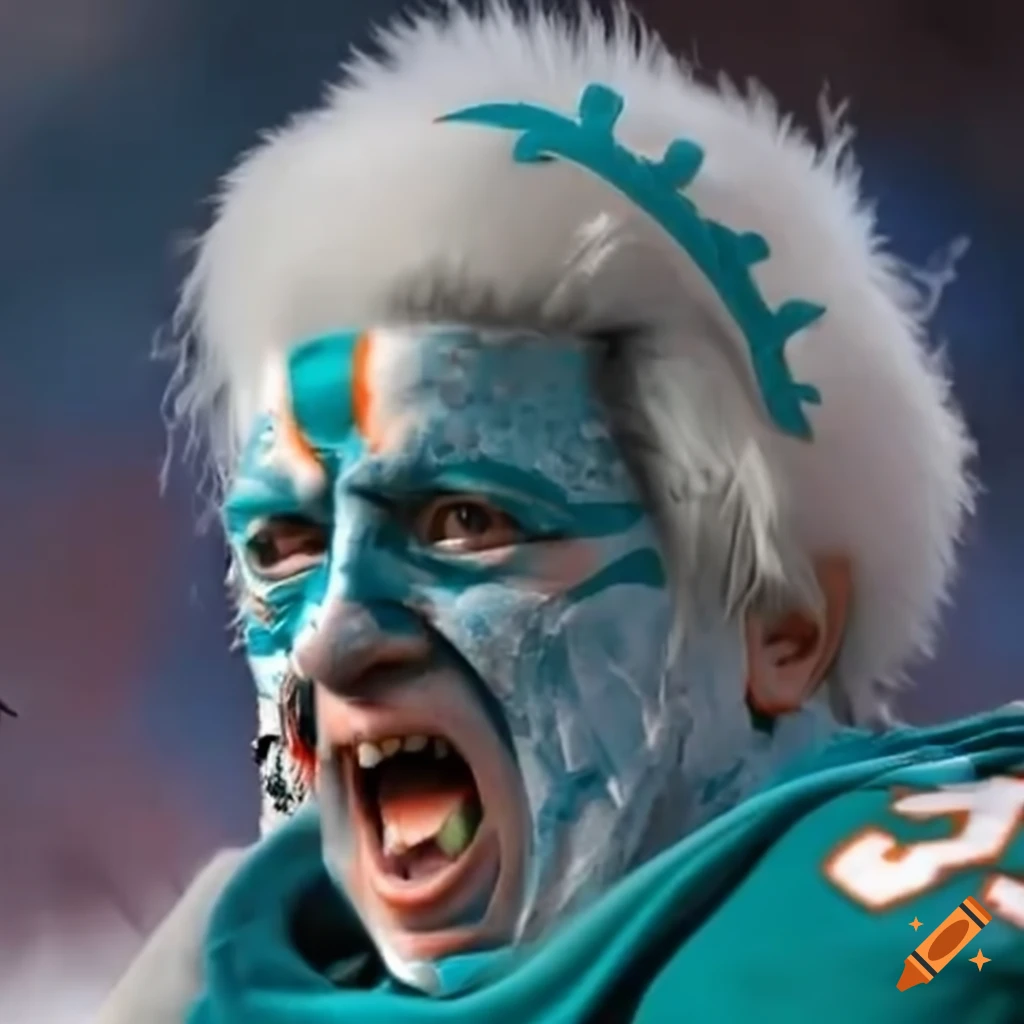image of an angry Miami Dolphins fan