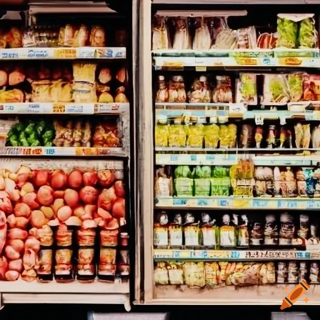 groceries on a kitchen counter