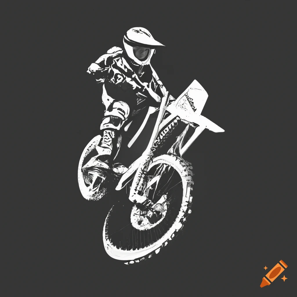 motocross team logo with G.E.T. UP - Grodno Enduro Team text