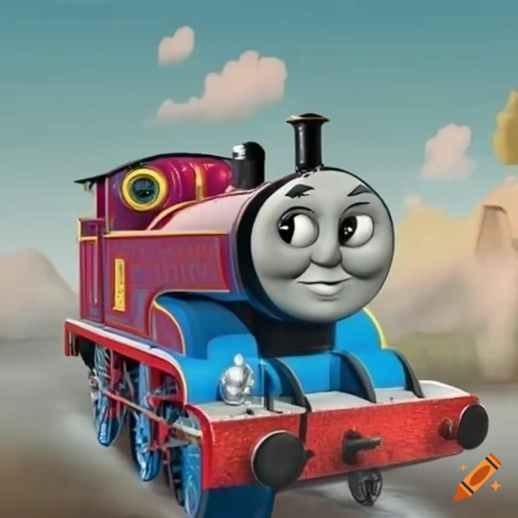 Thomas and Friends train cartoon characters