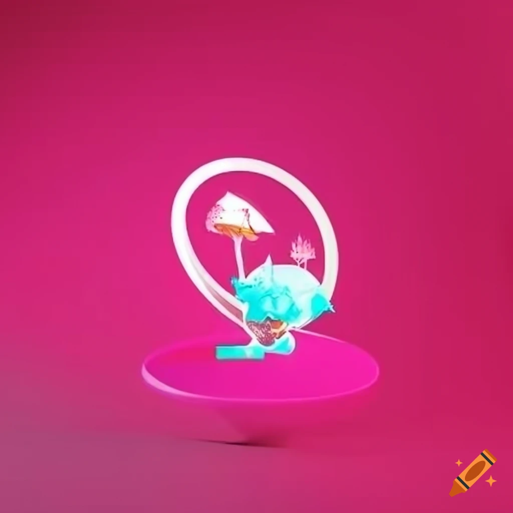logo of a travel agency with a rose symbol