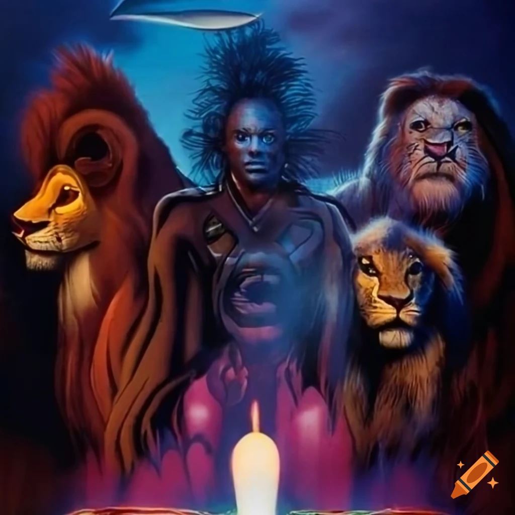 poster of the epic science fiction movie 'The Lion King'