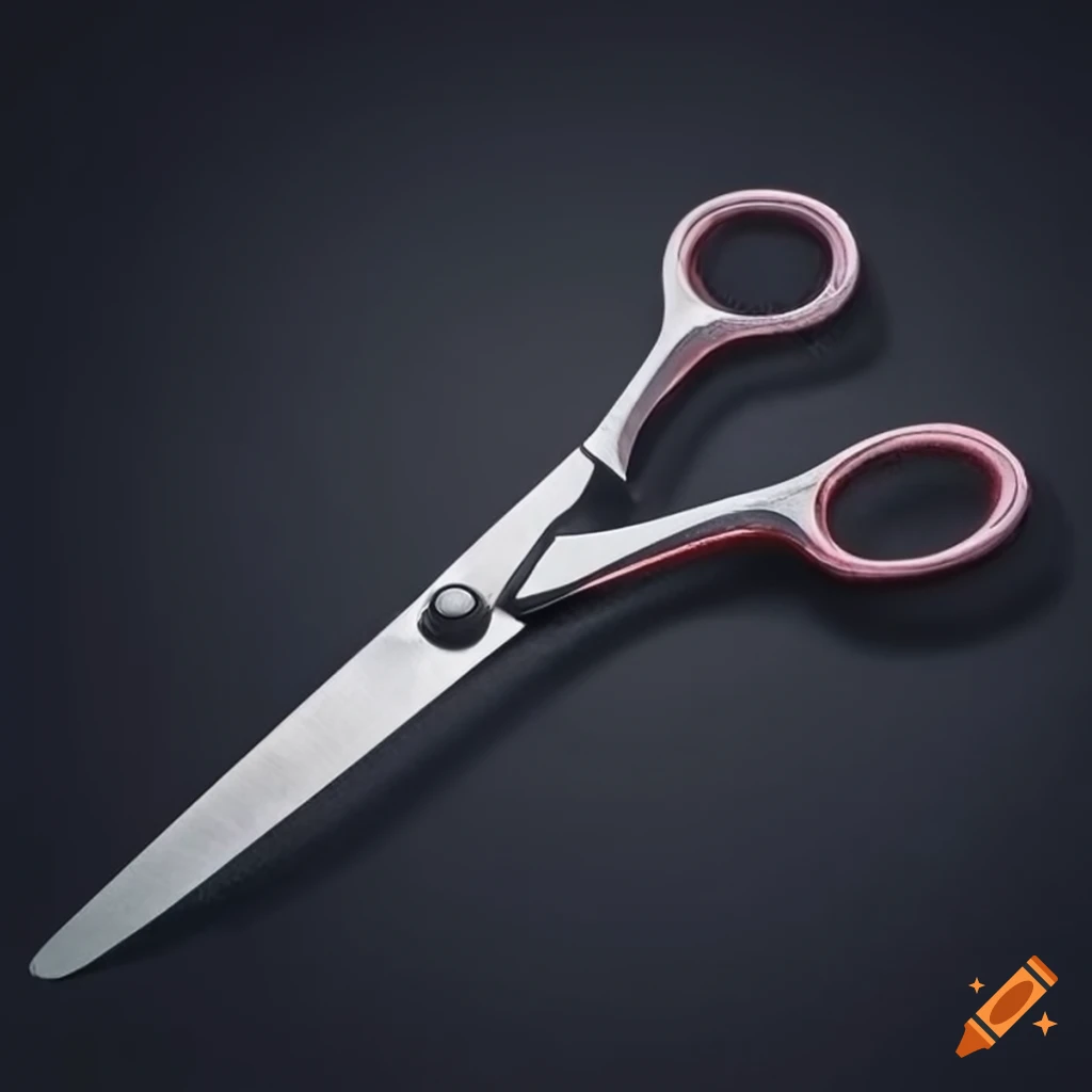 scissors cutting film