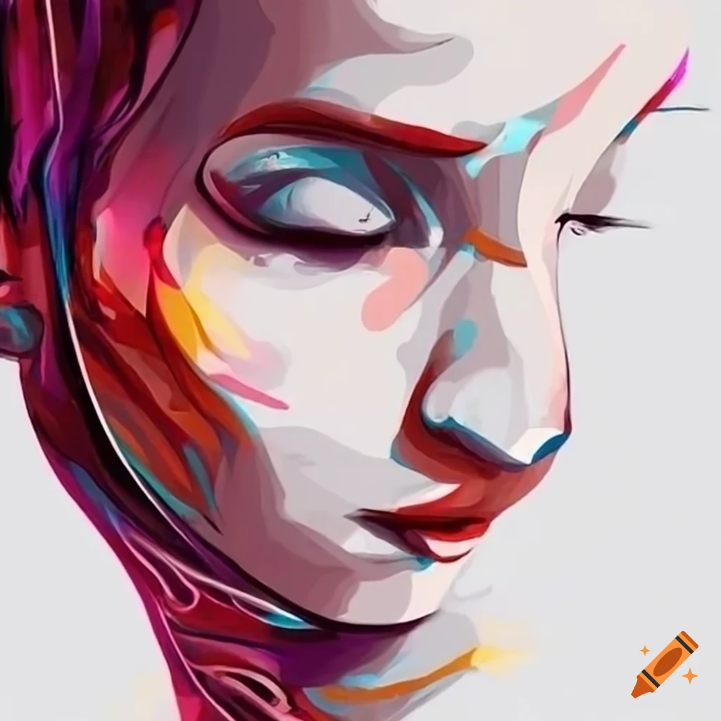 street art of a dancer