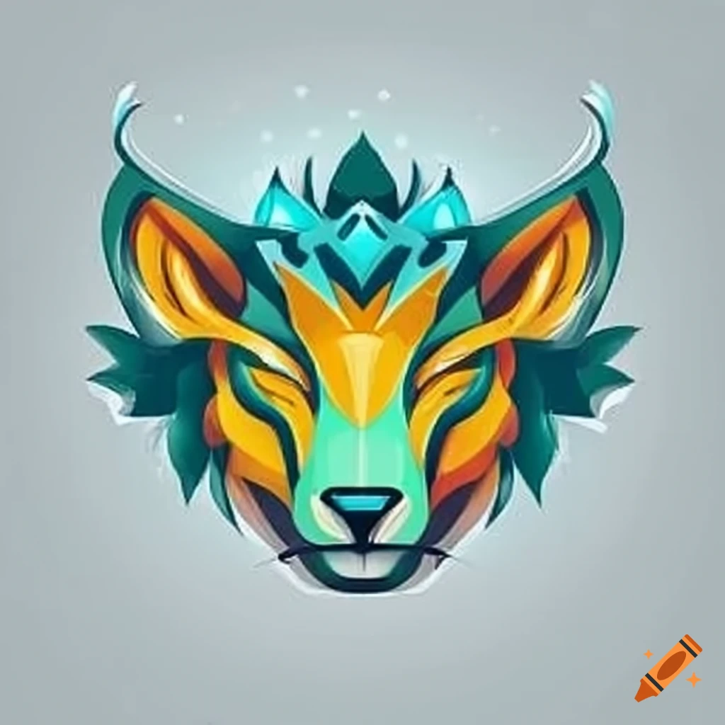 detailed lineart of a animal hybrid concept