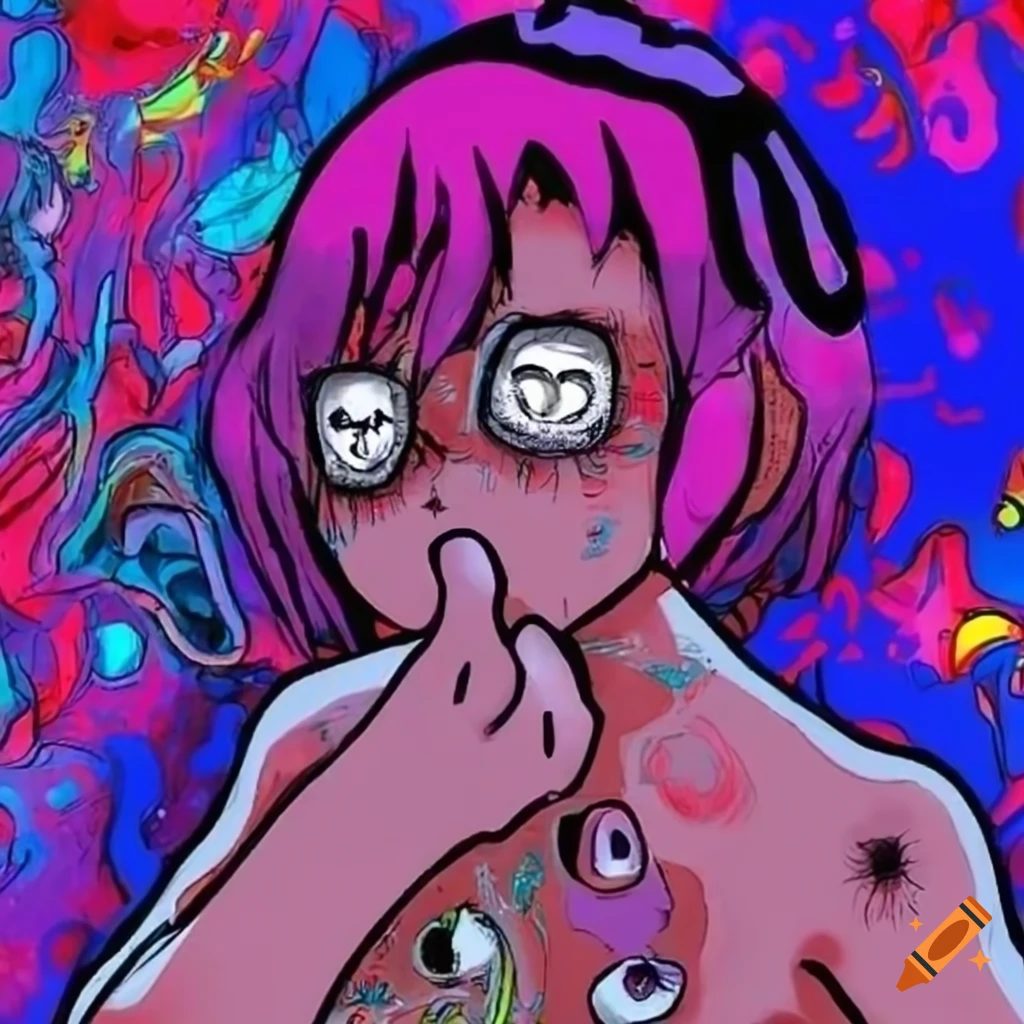 weirdcore character artwork