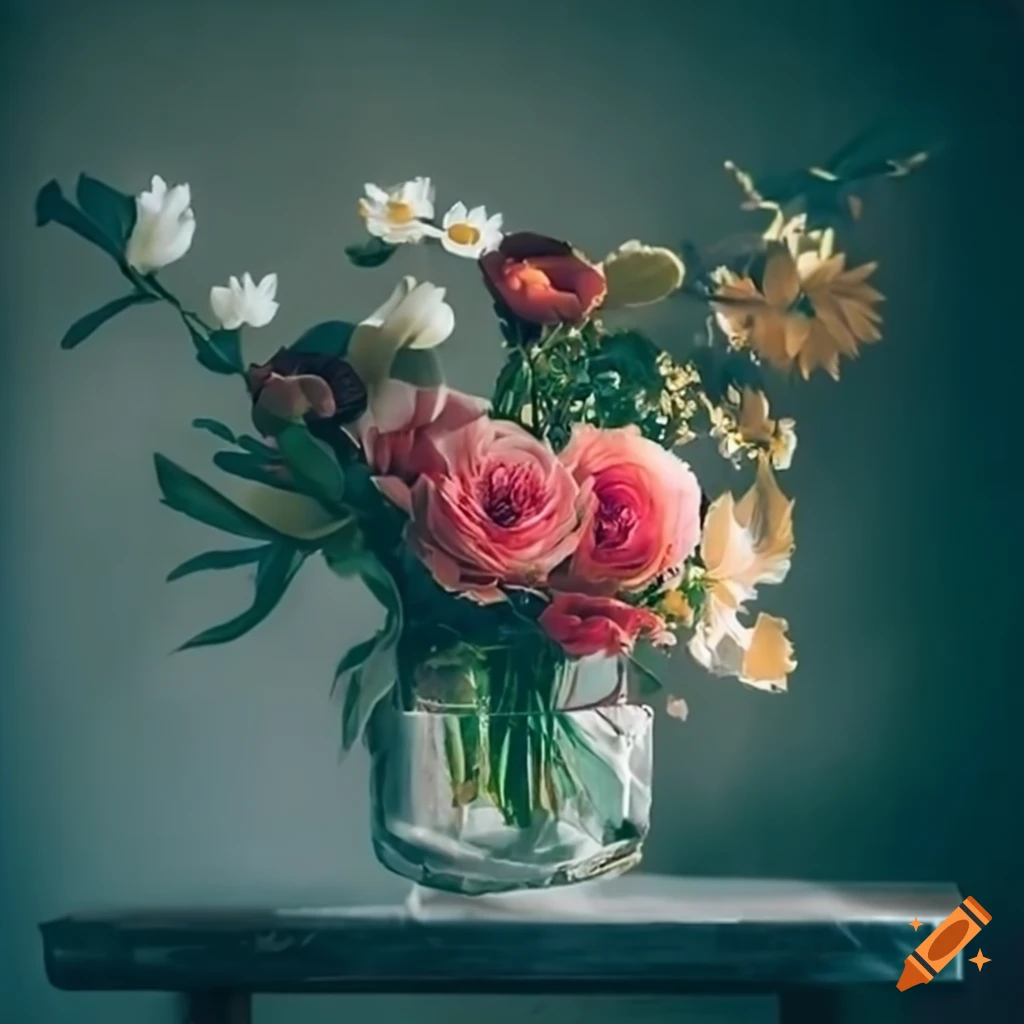 floral arrangement with 'Plants.Flowers' written on the wrapping