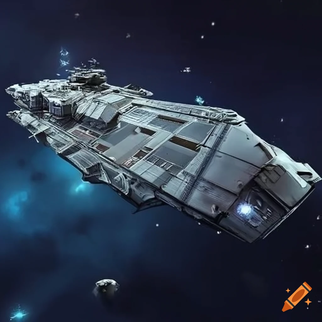 space carrier with a superlaser