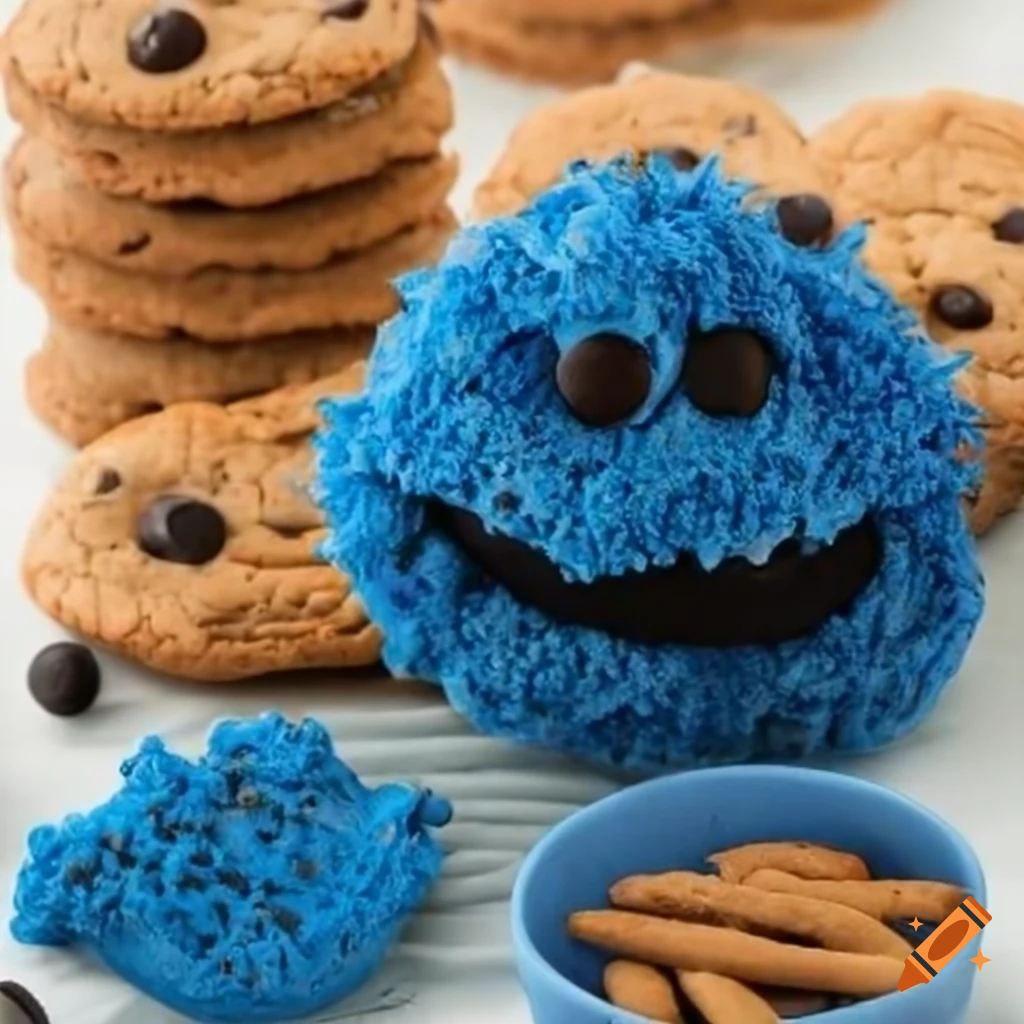 Cookie Monster character