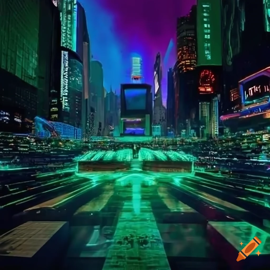 4K image of 'the reboot' billboard in Times Square
