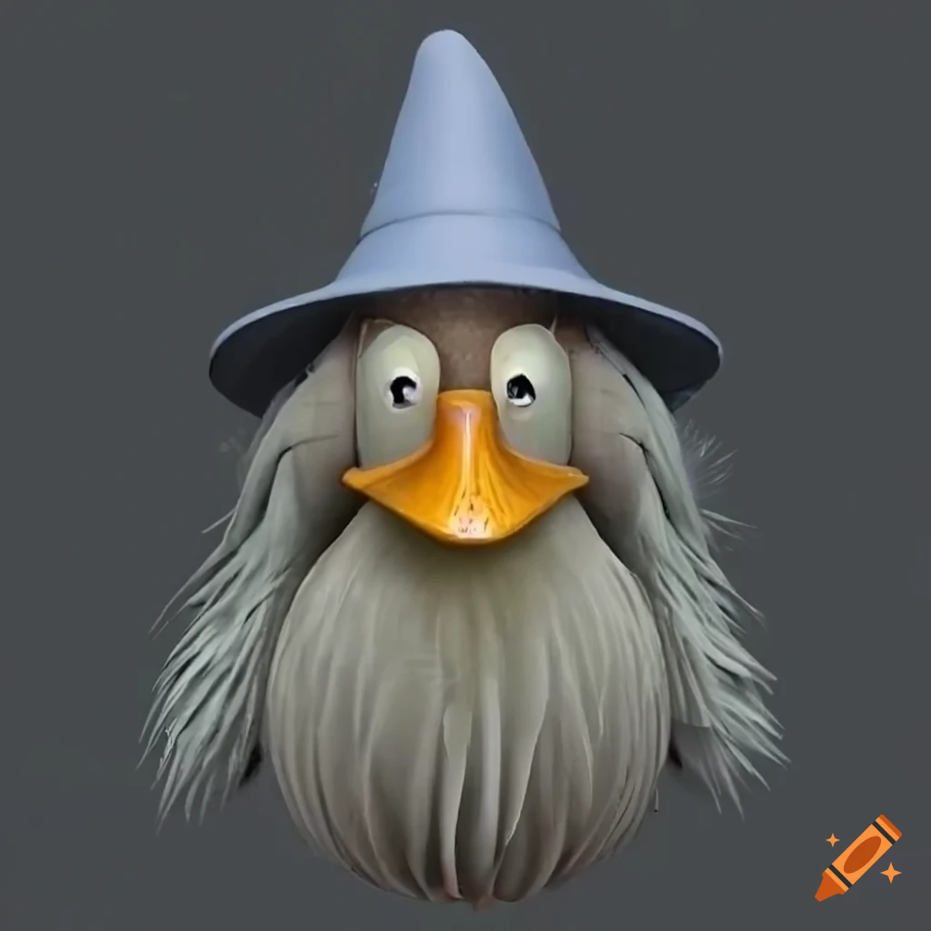 Gandalf duck meme on Craiyon