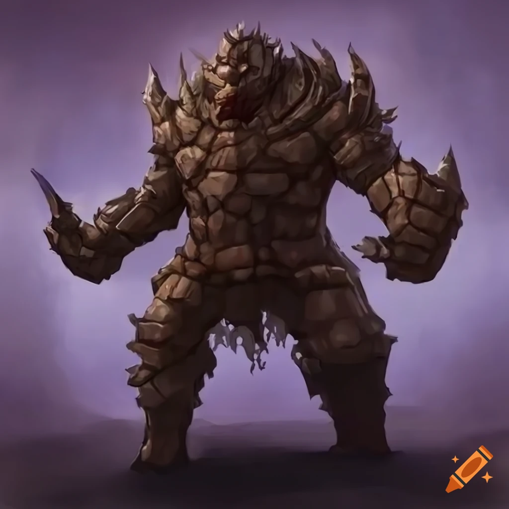 image of a fantasy golem