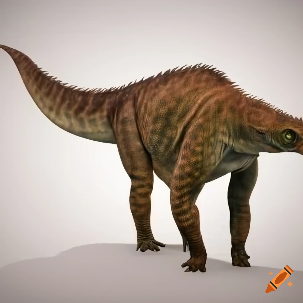 scientific illustration of Iguanodon dinosaur