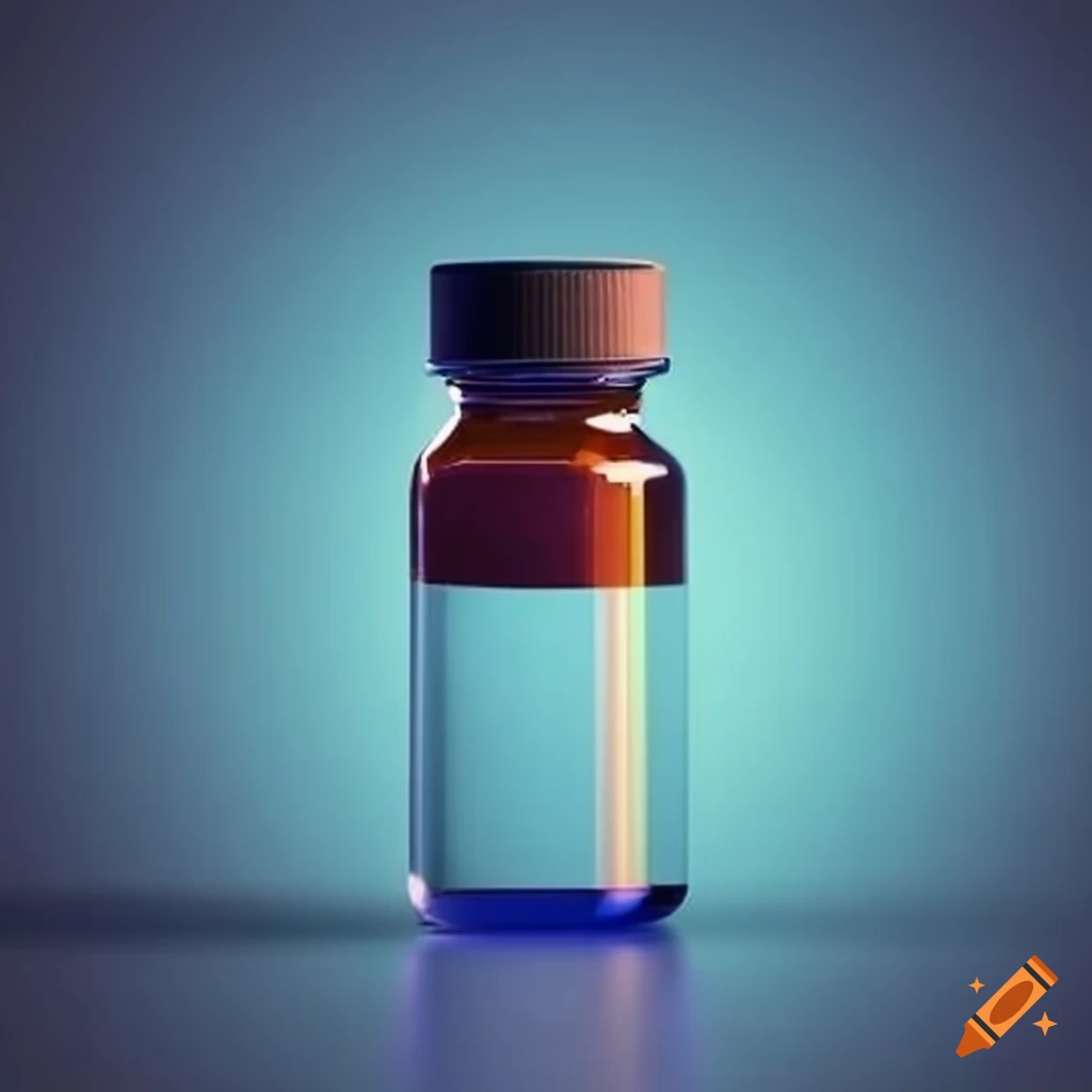 pharmaceutical drug vial with excipients