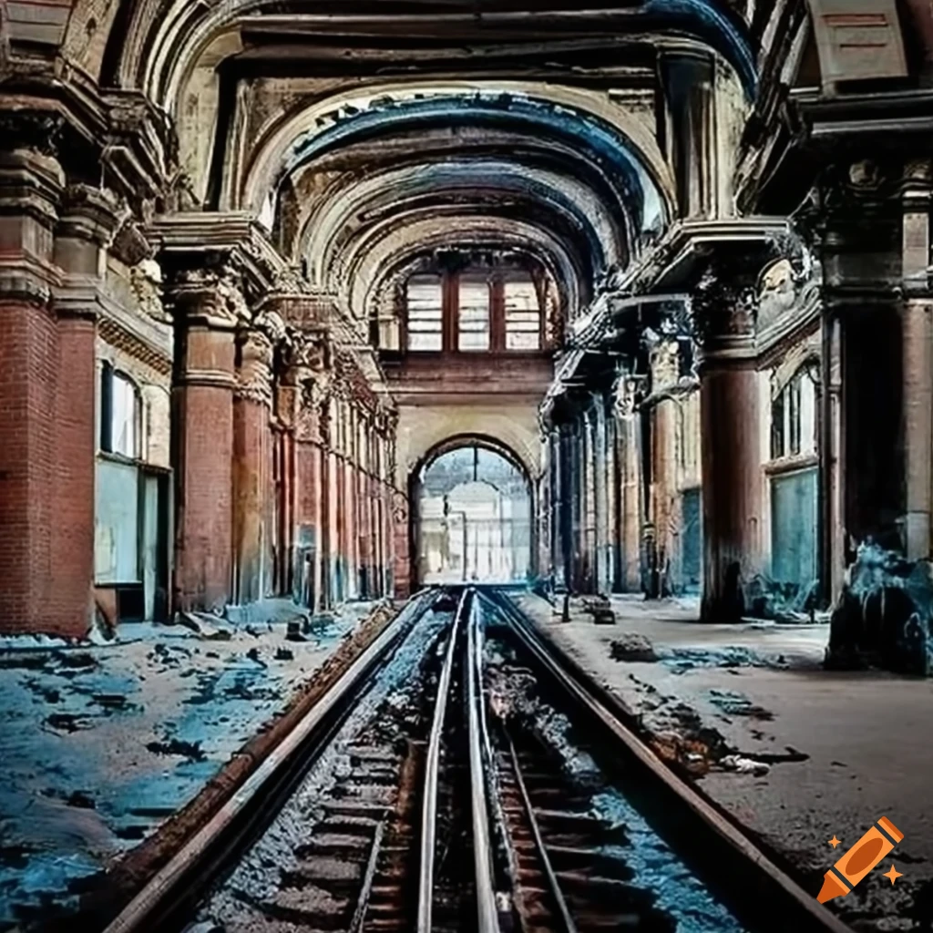 Abandoned New York subway station from 1904 on Craiyon