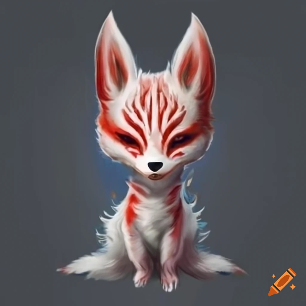 artwork of a Kitsune