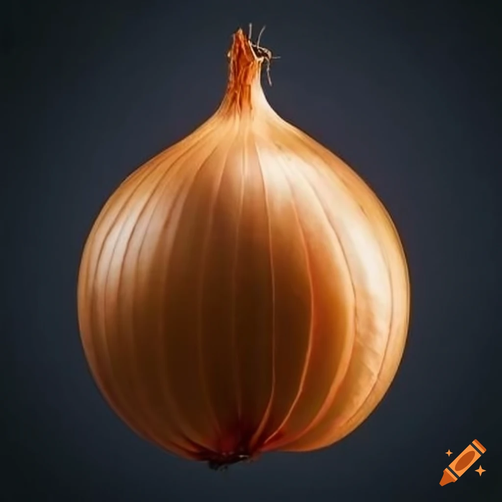 unique golden onion