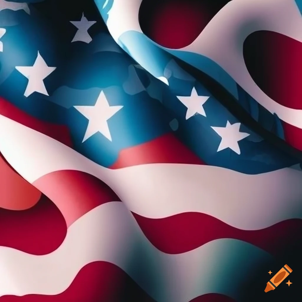 camouflage American flag
