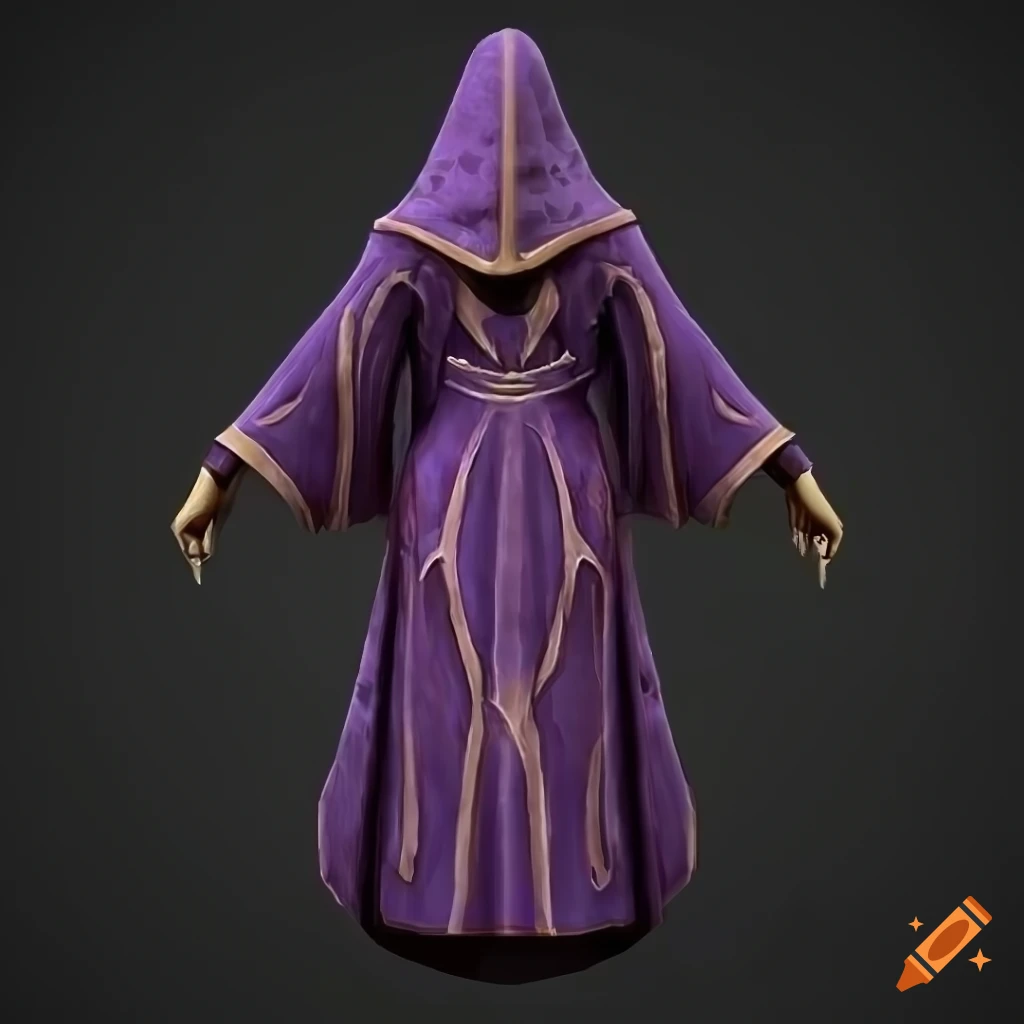 texture of a fantasy mage robe