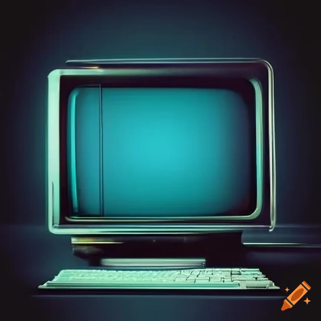 Vinate Computer Screen Vintage computer screen on Craiyon