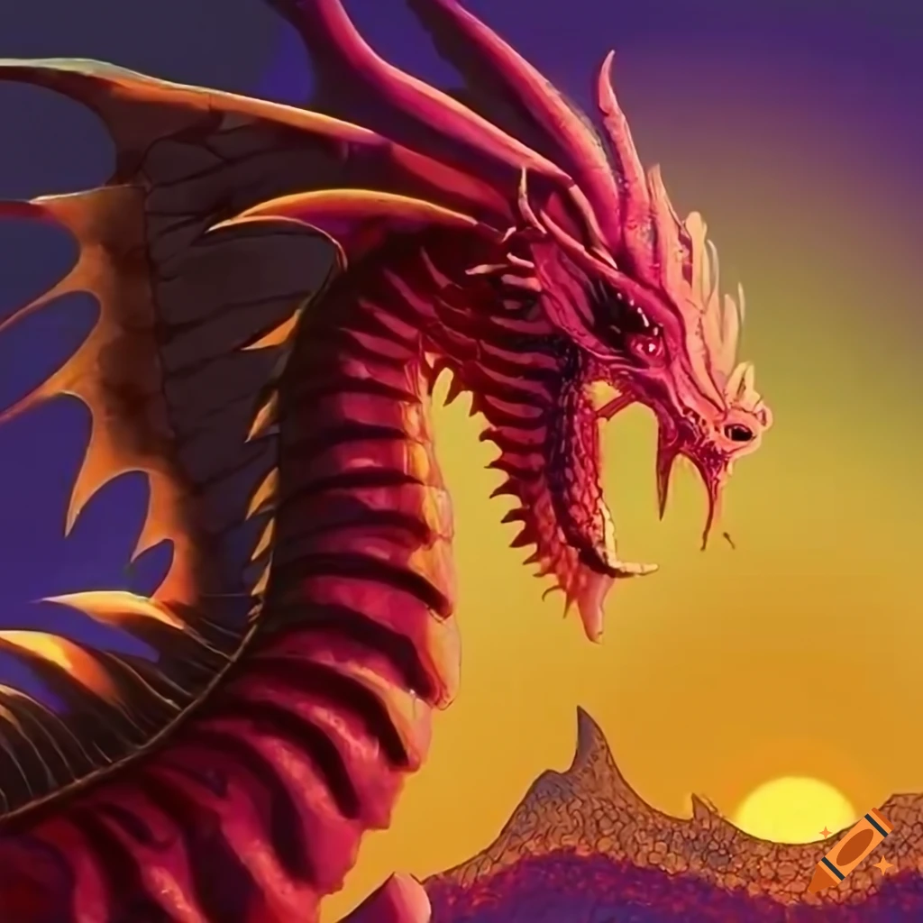 pointillism art of a pink dragon centipede with a severe underbite