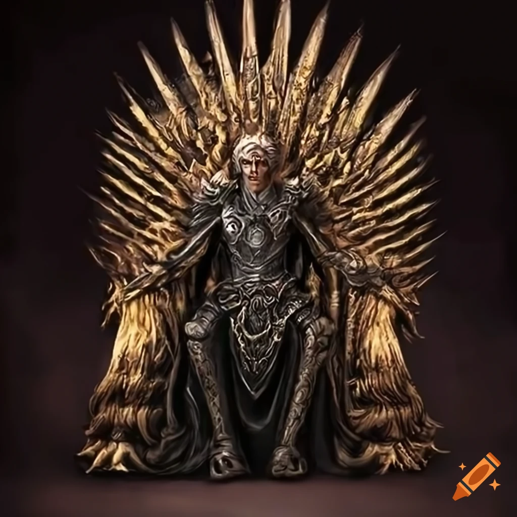 Daemon Blackfyre on the Iron Throne