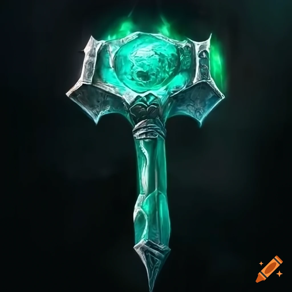 image of an emerald hammer