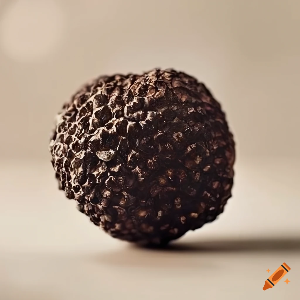 fresh black truffle close-up