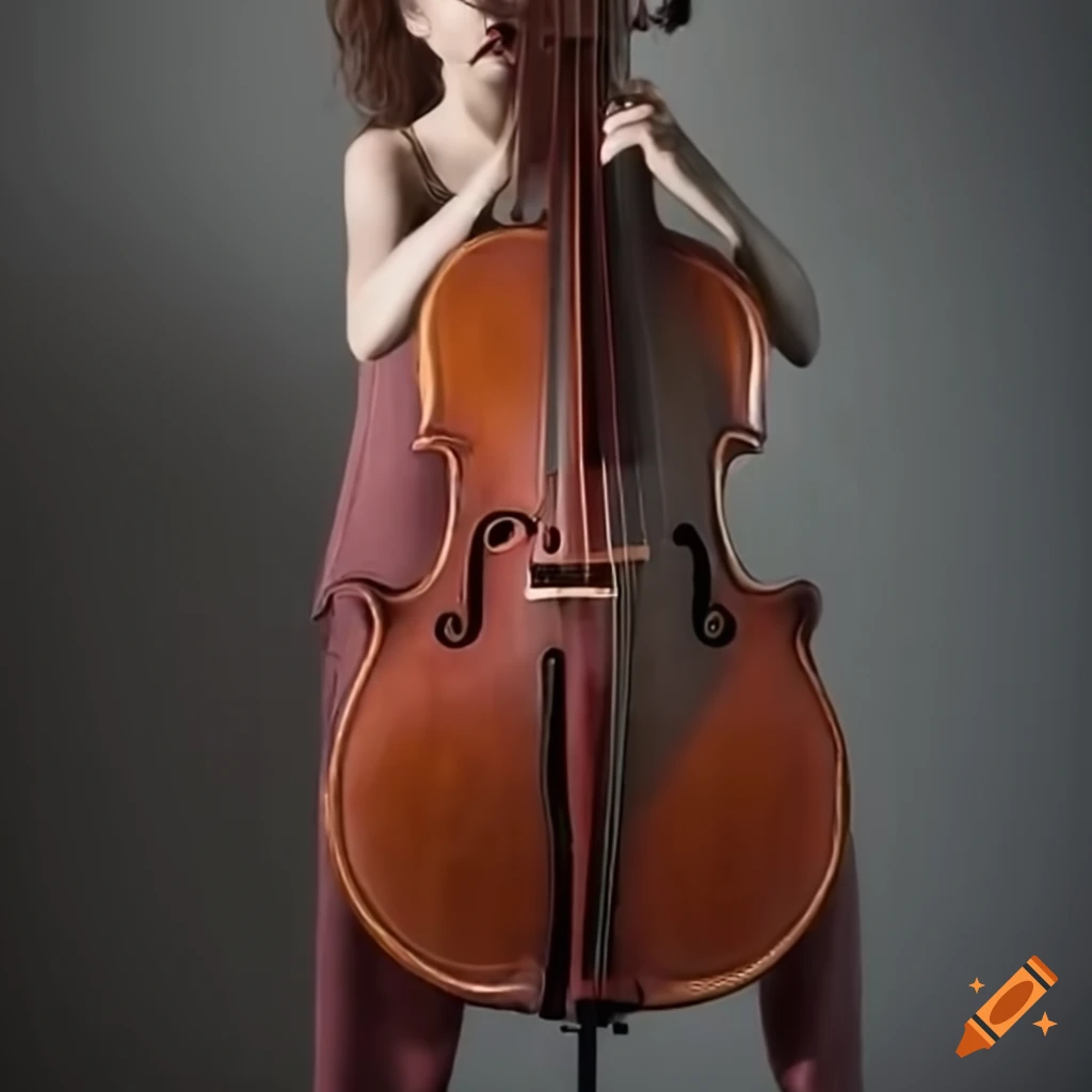 woman playing cello in an elegant setting