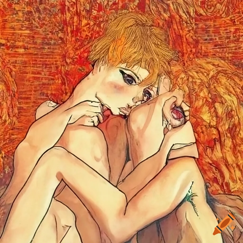 expressionist artwork depicting poverty