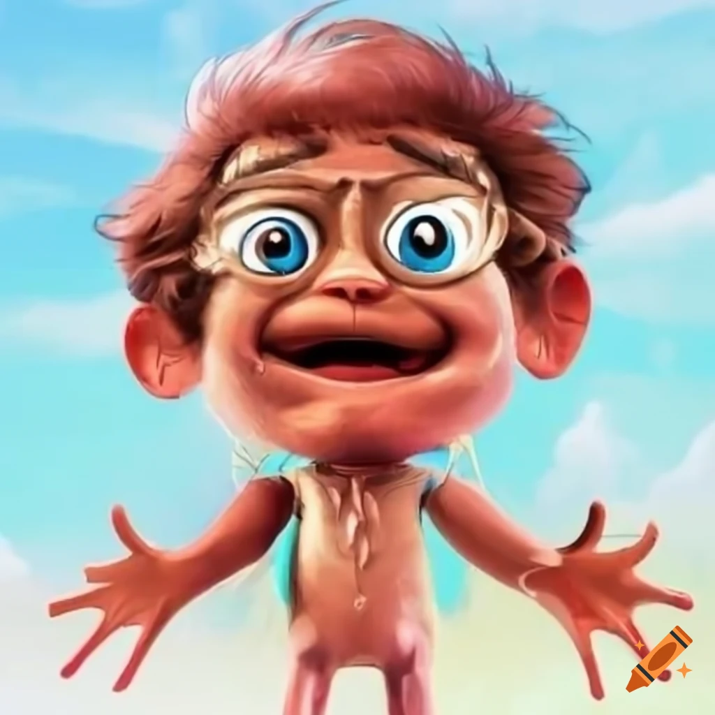 illustration of a character waving hello
