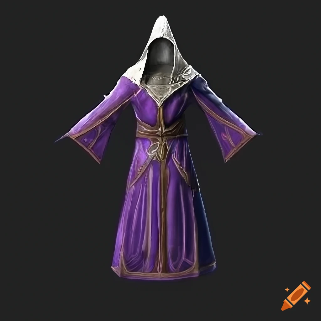 texture of a fantasy mage robe