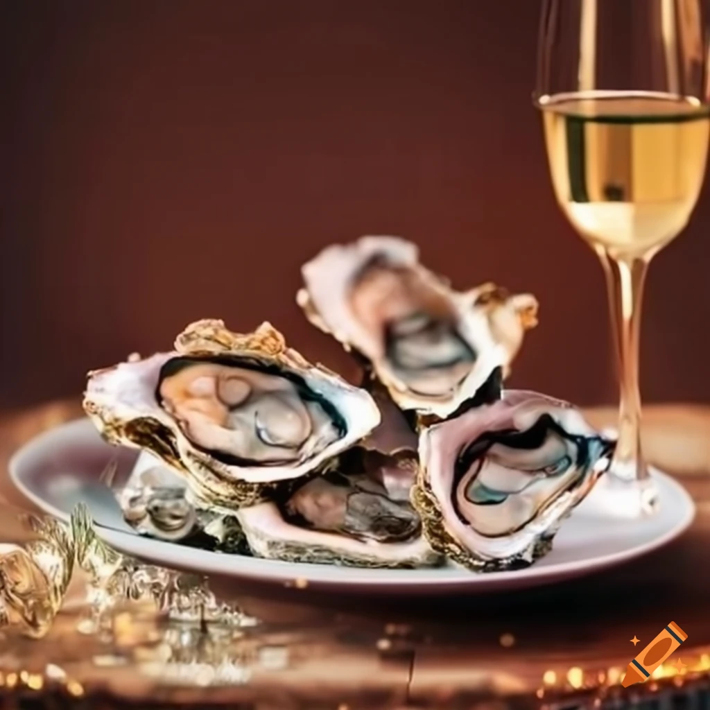 sumptuous table setting with elegant dishes and champagne