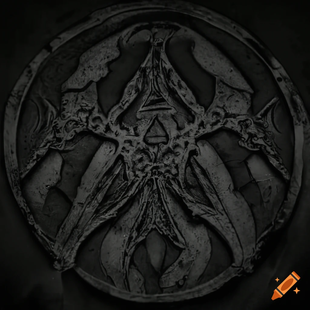 black metal logo design