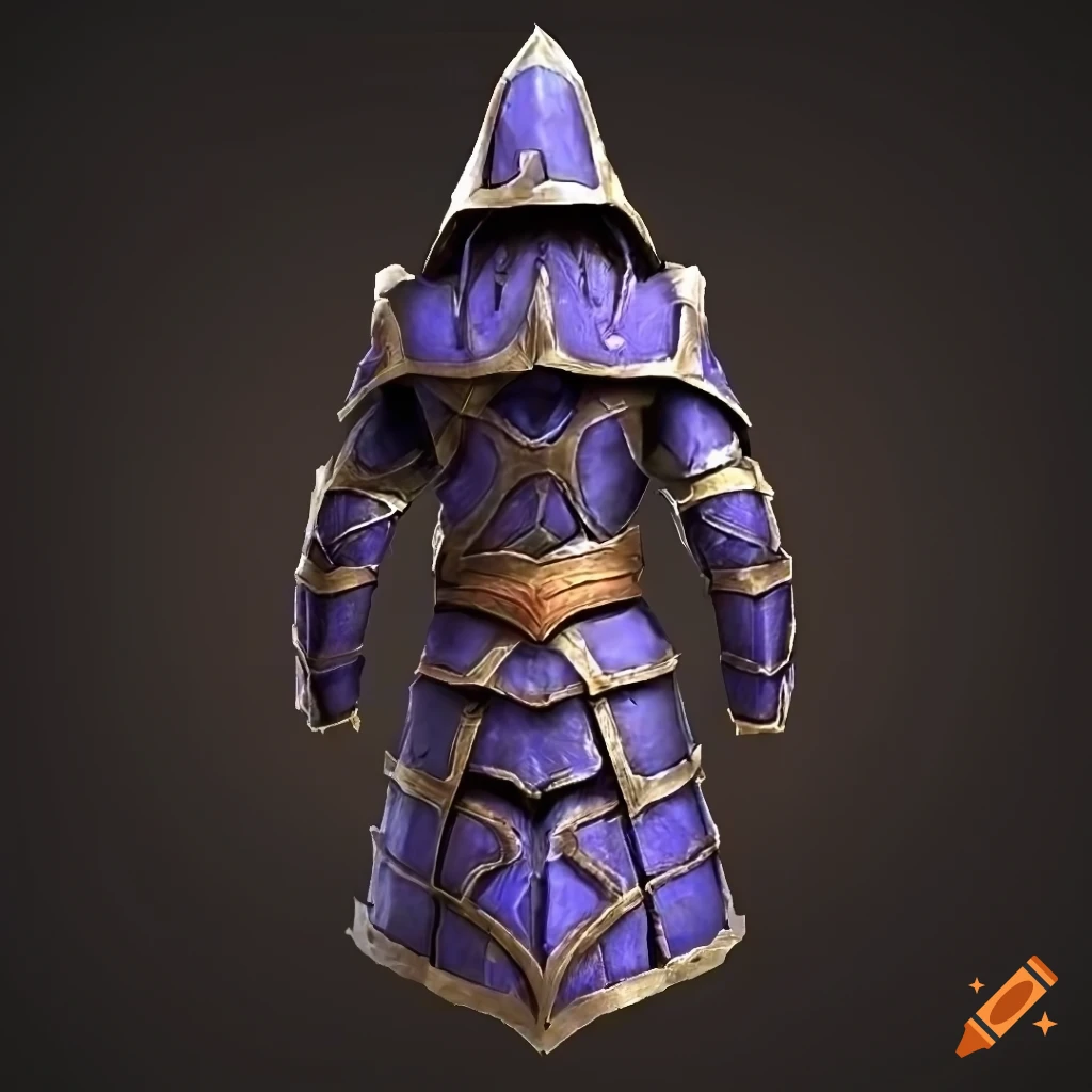 texture of chest armor for a fantasy mage